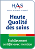 Logo HAS - Haute Autorité de Santé - Haute Qualité des soins